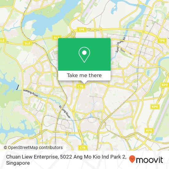 Chuan Liew Enterprise, 5022 Ang Mo Kio Ind Park 2 map