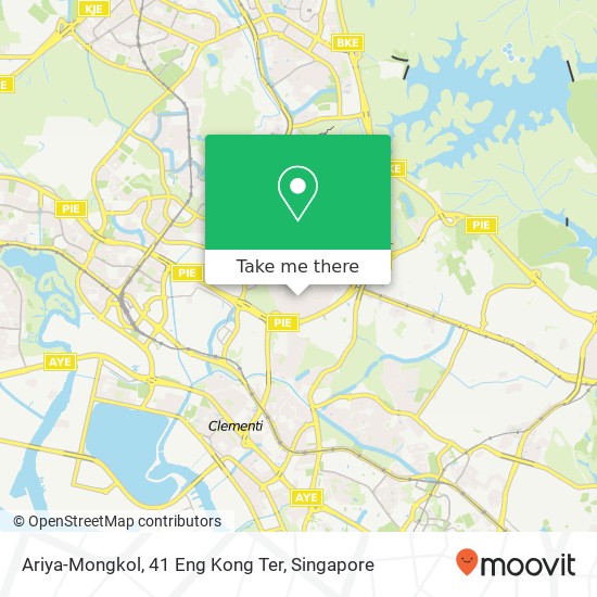 Ariya-Mongkol, 41 Eng Kong Ter map