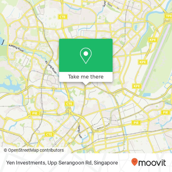 Yen Investments, Upp Serangoon Rd地图