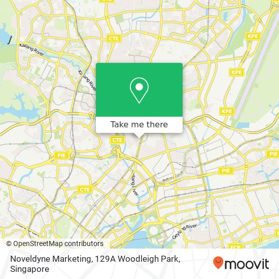 Noveldyne Marketing, 129A Woodleigh Park地图