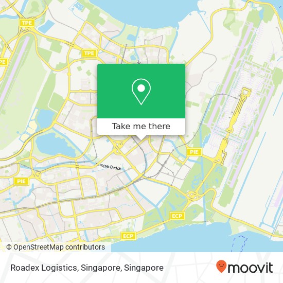 Roadex Logistics, Singapore map