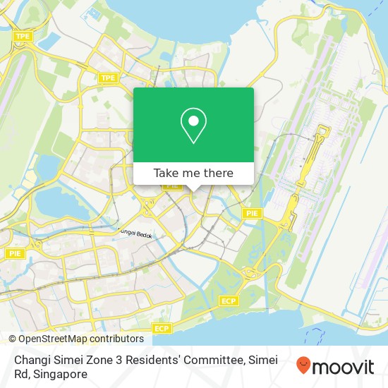 Changi Simei Zone 3 Residents' Committee, Simei Rd地图