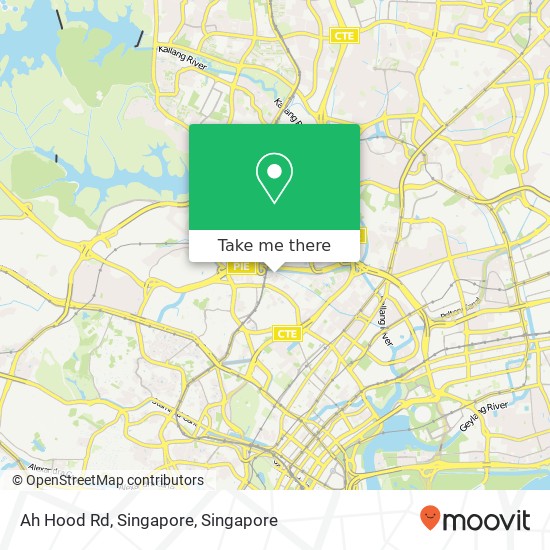 Ah Hood Rd, Singapore map