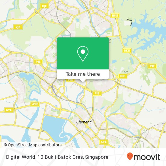 Digital World, 10 Bukit Batok Cres map