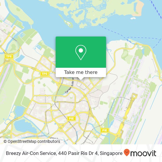 Breezy Air-Con Service, 440 Pasir Ris Dr 4地图