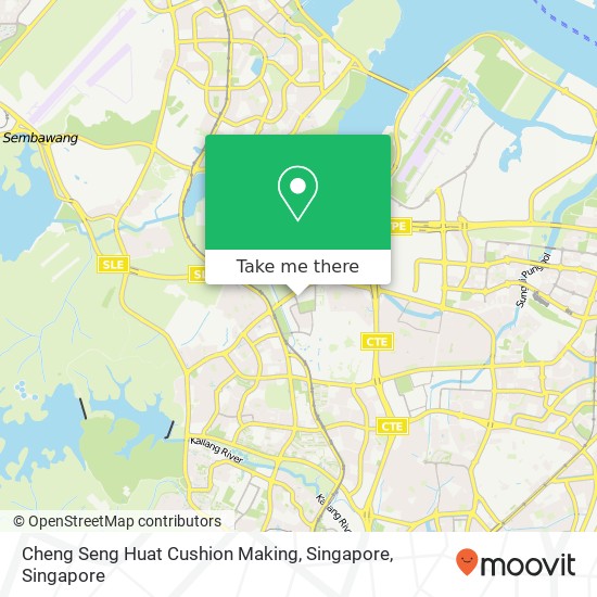 Cheng Seng Huat Cushion Making, Singapore地图