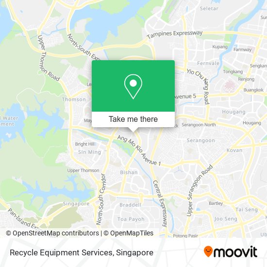 Recycle Equipment Services map