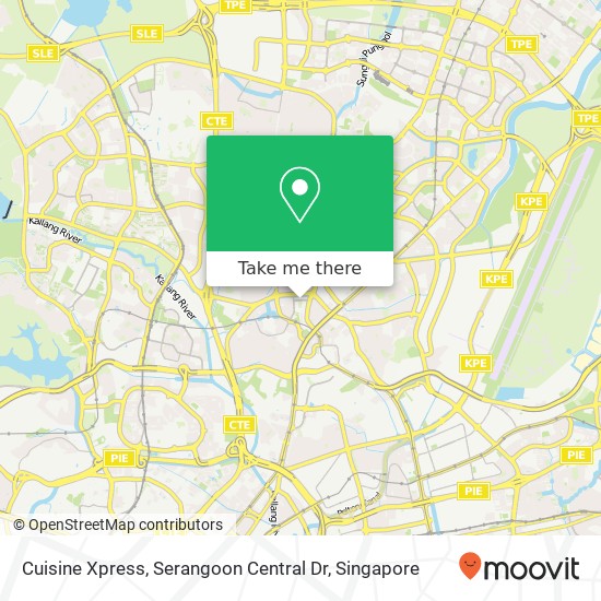 Cuisine Xpress, Serangoon Central Dr map