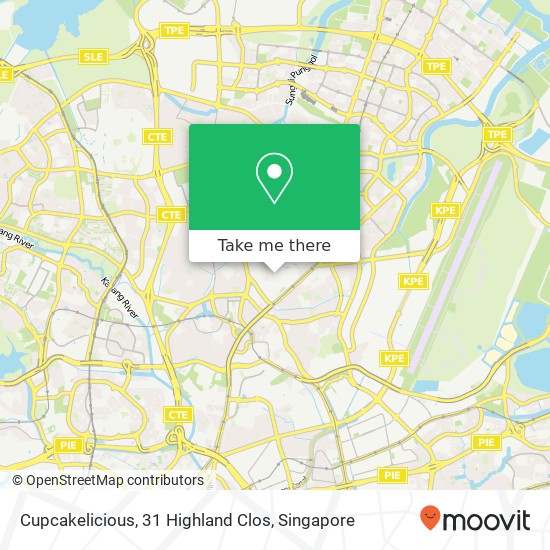 Cupcakelicious, 31 Highland Clos地图