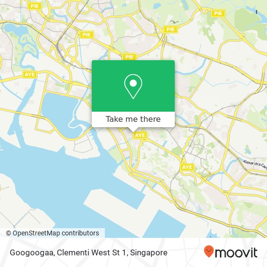 Googoogaa, Clementi West St 1地图