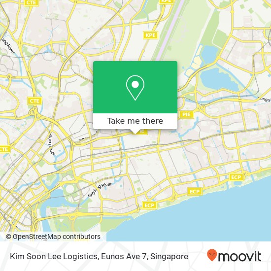 Kim Soon Lee Logistics, Eunos Ave 7 map