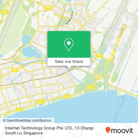 Internet Technology Group Pte. LTD., 10 Changi South Ln地图