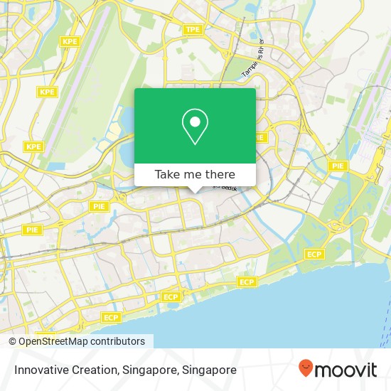 Innovative Creation, Singapore map