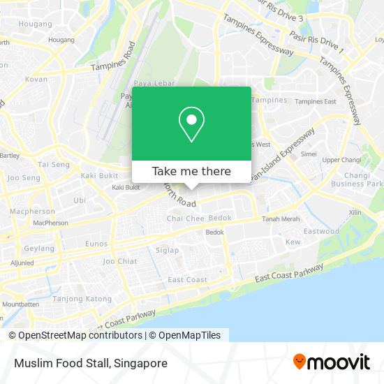 Muslim Food Stall map