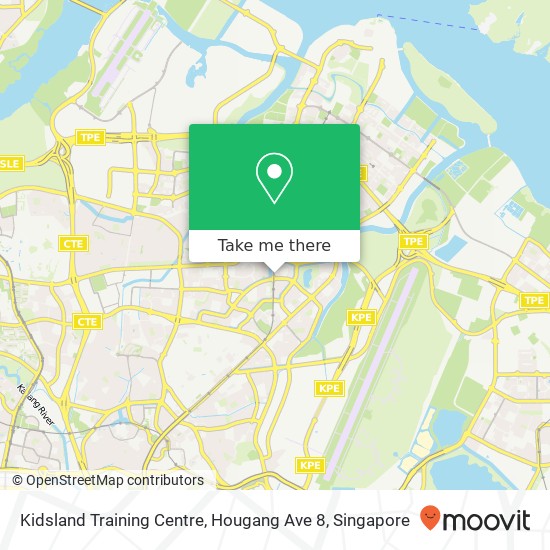 Kidsland Training Centre, Hougang Ave 8 map