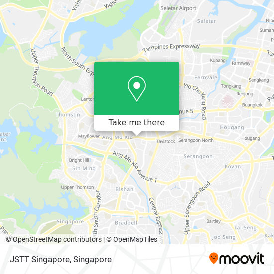 JSTT Singapore地图