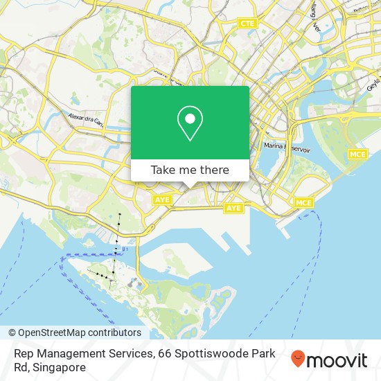 Rep Management Services, 66 Spottiswoode Park Rd地图