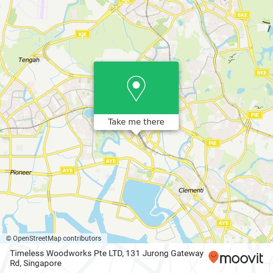 Timeless Woodworks Pte LTD, 131 Jurong Gateway Rd map