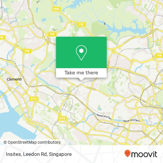 Insites, Leedon Rd map