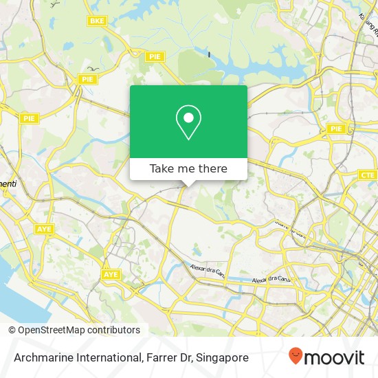 Archmarine International, Farrer Dr map
