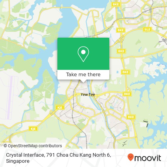 Crystal Interface, 791 Choa Chu Kang North 6 map