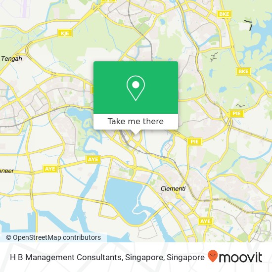 H B Management Consultants, Singapore地图