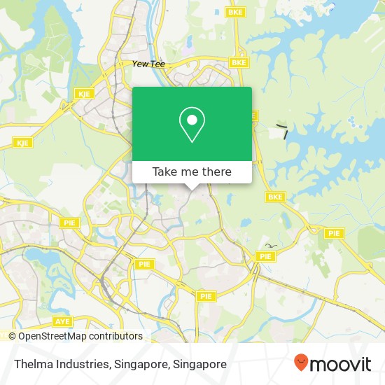 Thelma Industries, Singapore map