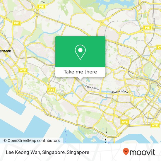 Lee Keong Wah, Singapore地图