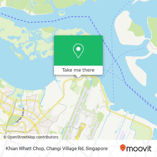 Khian Whatt Chop, Changi Village Rd map