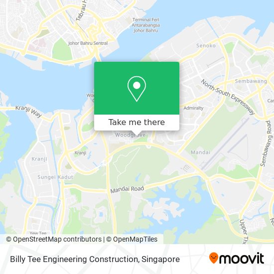 Billy Tee Engineering Construction map