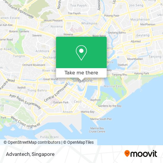 Advantech map