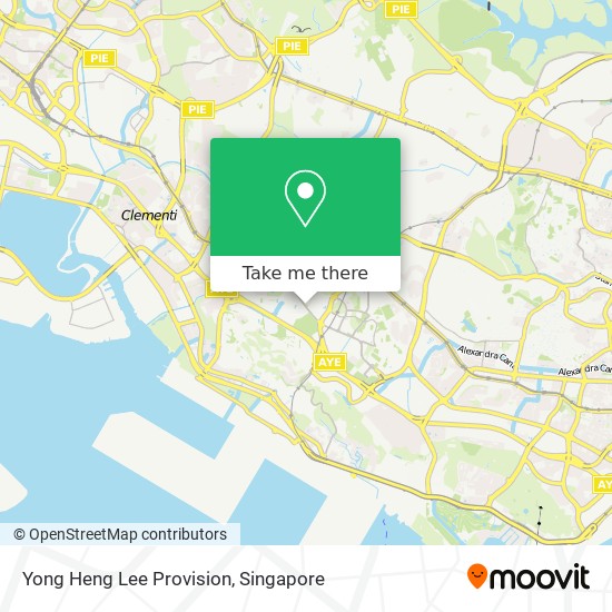 Yong Heng Lee Provision map