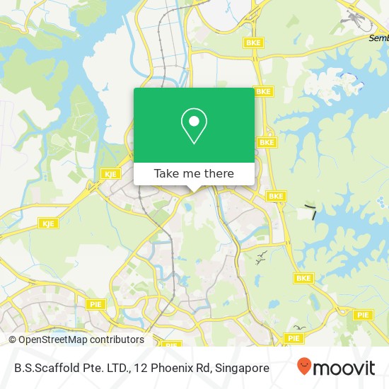 B.S.Scaffold Pte. LTD., 12 Phoenix Rd地图