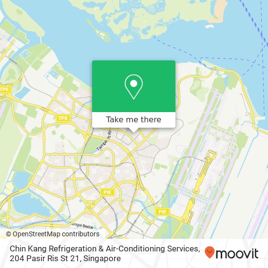 Chin Kang Refrigeration & Air-Conditioning Services, 204 Pasir Ris St 21 map