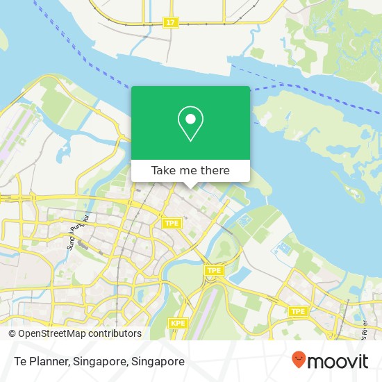 Te Planner, Singapore map