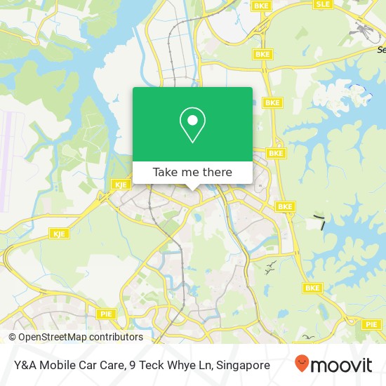 Y&A Mobile Car Care, 9 Teck Whye Ln map