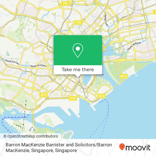 Barron MacKenzie Barrister and Solicitors / Barron MacKenzie, Singapore地图