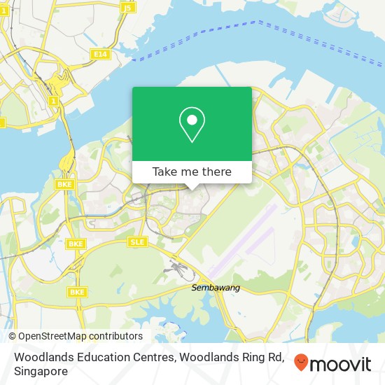 Woodlands Education Centres, Woodlands Ring Rd地图