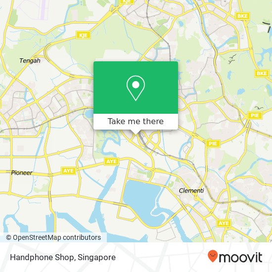 Handphone Shop map