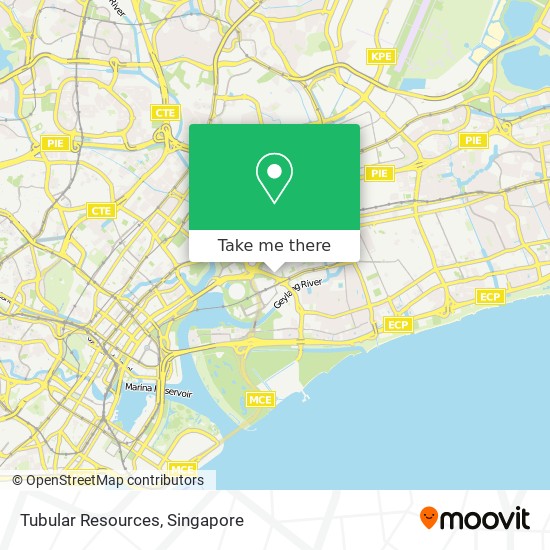 Tubular Resources map