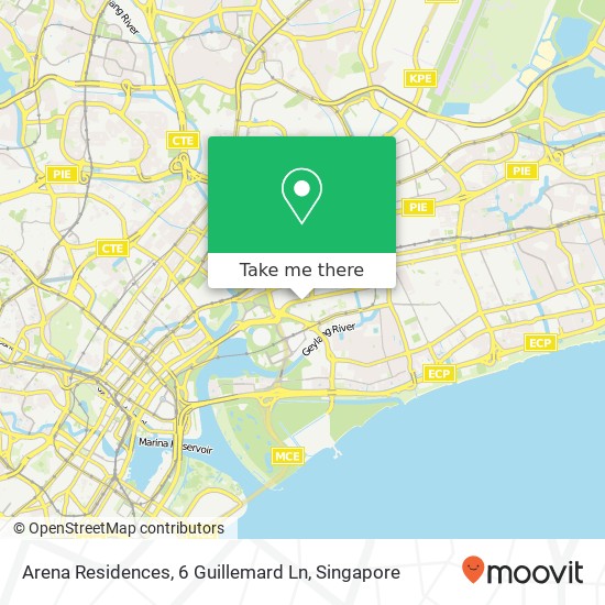 Arena Residences, 6 Guillemard Ln map