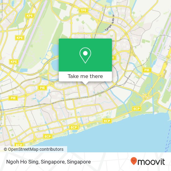 Ngoh Ho Sing, Singapore map