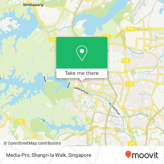 Media-Pro, Shangri-la Walk map