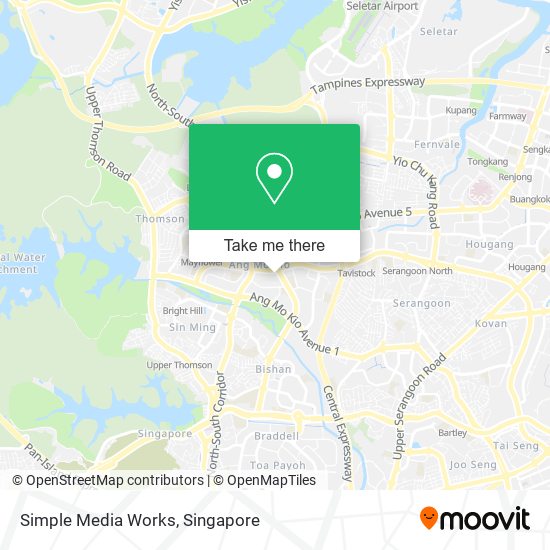 Simple Media Works map