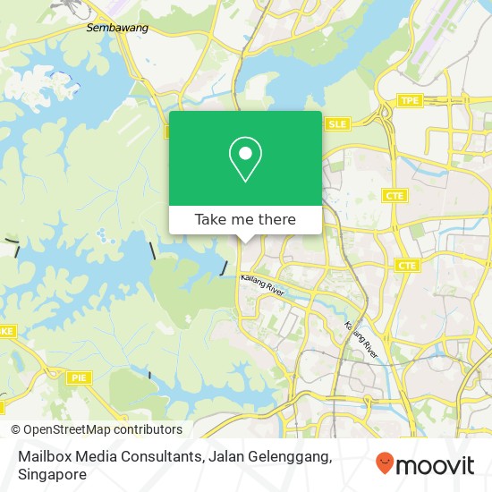 Mailbox Media Consultants, Jalan Gelenggang地图