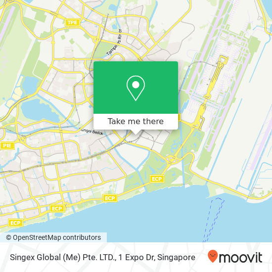 Singex Global (Me) Pte. LTD., 1 Expo Dr map