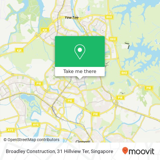 Broadley Construction, 31 Hillview Ter地图