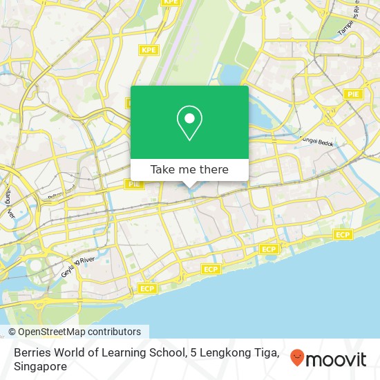 Berries World of Learning School, 5 Lengkong Tiga map