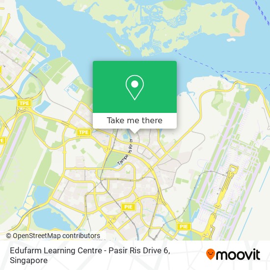 Edufarm Learning Centre - Pasir Ris Drive 6 map