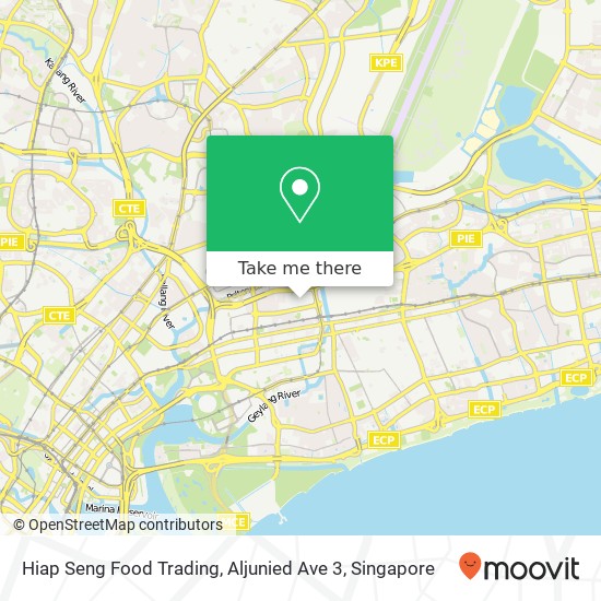 Hiap Seng Food Trading, Aljunied Ave 3地图